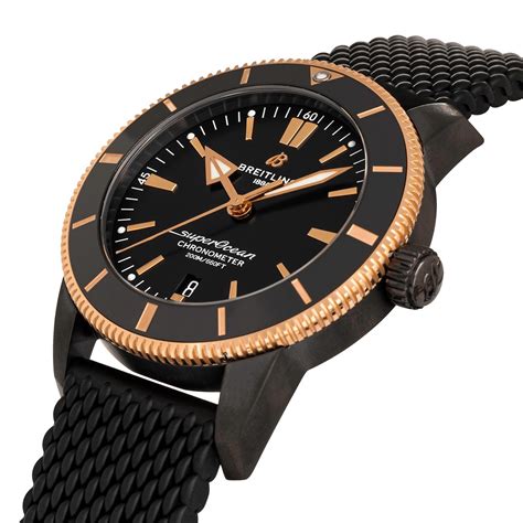 Breitling Superocean gold bezel